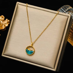 EILIECK Pendant Necklace - Mood Tracker - Trendy Fashion Accessory - N203