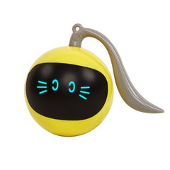 Interactive Cat Toy Ball - Automatic Obstacle Avoidance & LED Lights