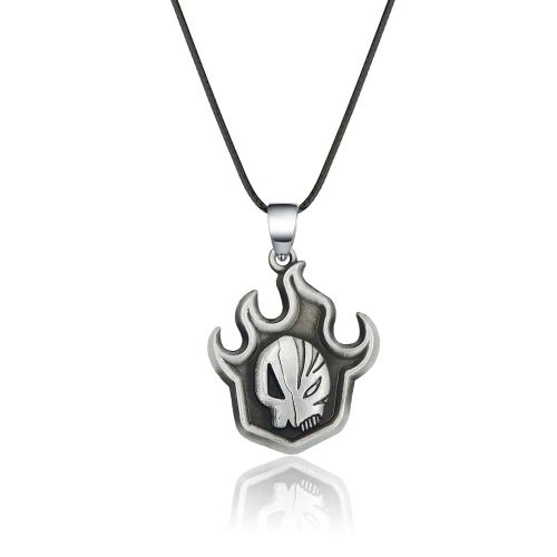 SONGCHANGJEWELRY Bleach Quincy Pendant Necklace - Stylish Cosplay Accessory - Dark Gold