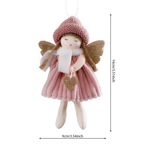 2024 Latest Christmas Angel Dolls - Beautiful Festive Decorations - Q23-014 Pink