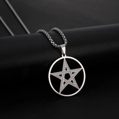 Skyrim Stainless Steel Pendant Necklace - Durable & Trendy Design