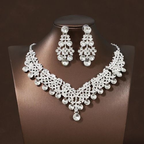 Itacazzo Exquisite Necklace & Earring Set for Weddings & Parties - XL-0003-A