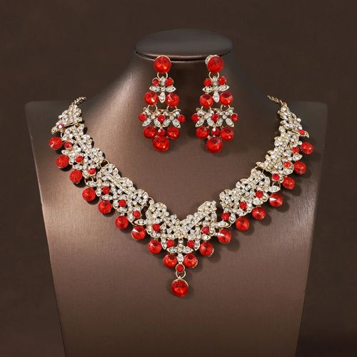 Itacazzo Exquisite Necklace & Earring Set for Weddings & Parties - XL-0003-B