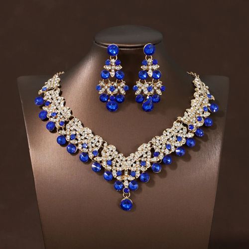 Itacazzo Exquisite Necklace & Earring Set for Weddings & Parties - XL-0003-E