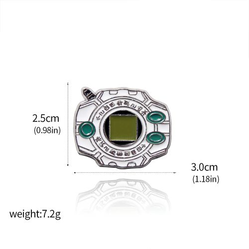 Rongji Jewellery Digimon Adventure Pendant Necklace - Trendy Gift