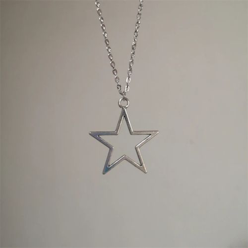 Imixlot Stylish Star Pendant Necklace - Trendy Fashion Jewellery