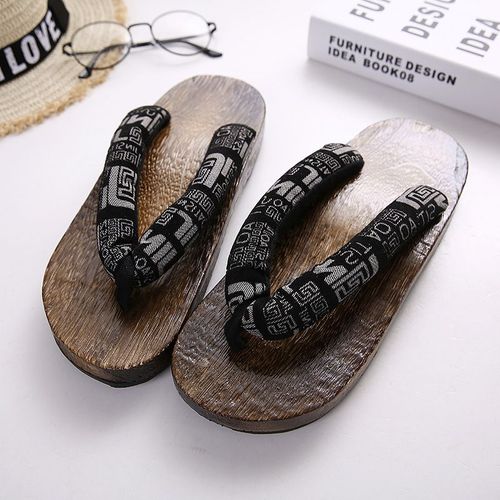 WHOHOLL Japanese Geta Flip Flops - Unique Cosplay Shoes & Slippers - 6 / 44