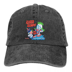 Killer Klowns Peaked Cap - Fun Print & Sun Protection Baseball Hat