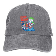 Killer Klowns Peaked Cap - Fun Print & Sun Protection Baseball Hat