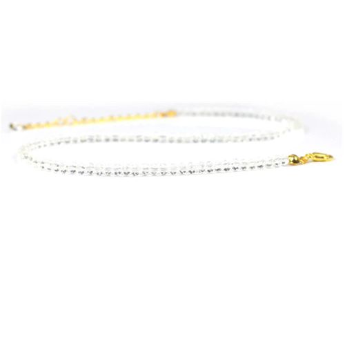 SUMENG Trendy Choker Necklace - Geometric Design - Stylish Accessory - White