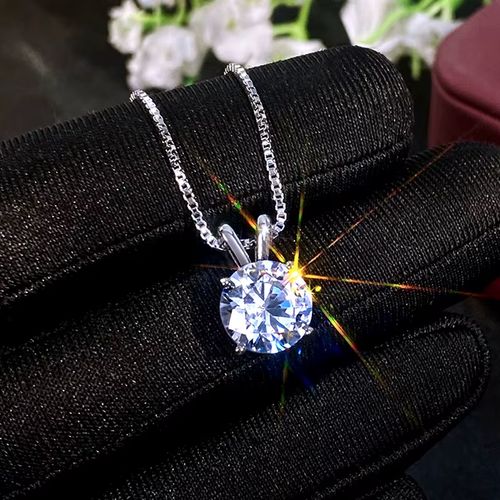 Huitan Geometric Pendant Necklace XL270 - Trendy Fashion Jewellery - XL270