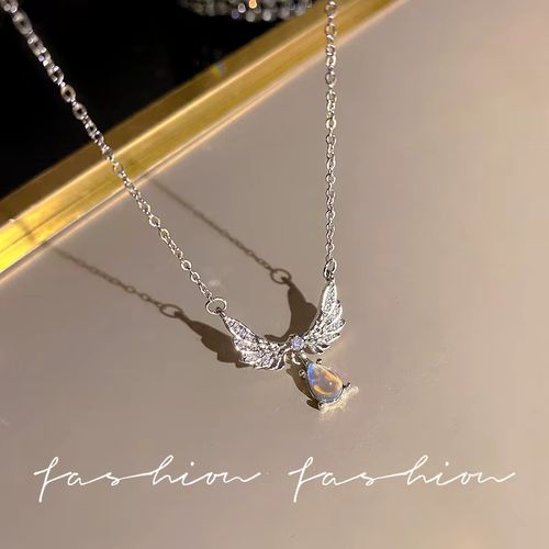 Trendy Geometric Pendant Necklace - Mood Tracker - Metal Accessory - LY5675701