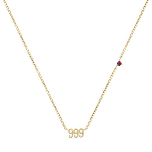 AOMU Trendy Stainless Steel Mood Tracker Pendant Necklace - Gold-color