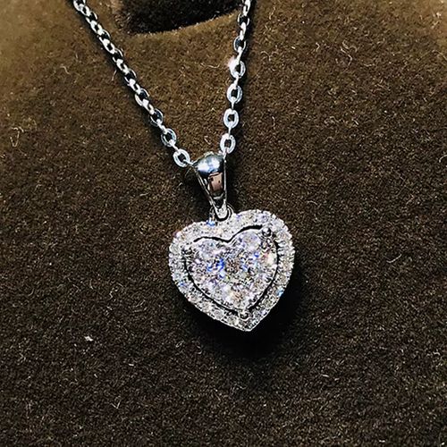 Huitan Trendy Geometric Pendant Necklace – Elegant Wedding Accessory - XL791