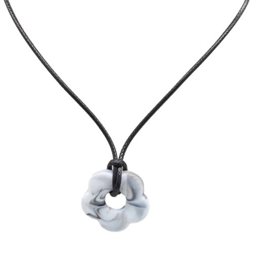 JAVRICK Stylish Acrylic Flower Pendant Necklace - Unique Accessory - 7