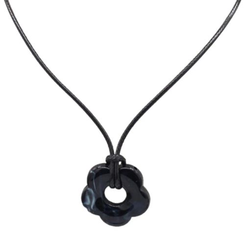 JAVRICK Stylish Acrylic Flower Pendant Necklace - Unique Accessory