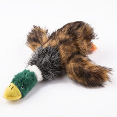 Plush Squeaky Dog Toy - Soft Durable Ideal for Playtime - green