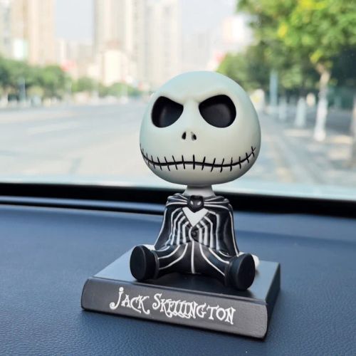 Disney Jack Skellington Bobble Head Doll - Collectible PVC Action Figure - 12cm Jack Skelington / With Box