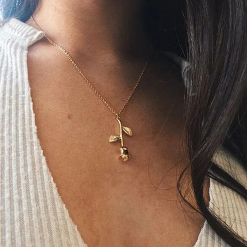 Lanjuzi Minimalist Round Pendant Necklace - Stylish Statement Jewellery