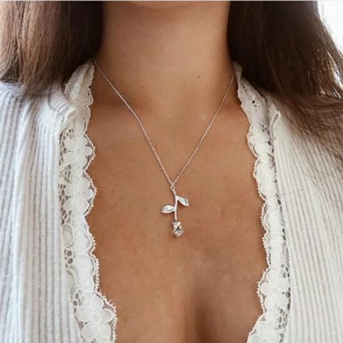 Lanjuzi Minimalist Round Pendant Necklace - Stylish Statement Jewellery