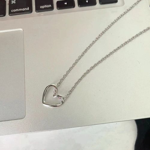 Lanjuzi Minimalist Round Pendant Necklace - Stylish Statement Jewellery