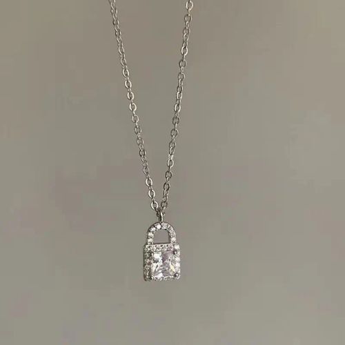 Lanjuzi Minimalist Round Pendant Necklace - Stylish Statement Jewellery - x675