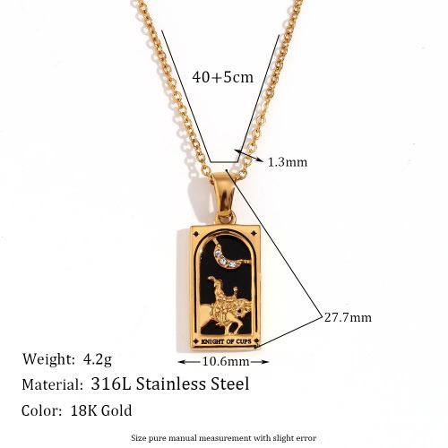 MamacitaSlay Trendy Waterproof Stainless Steel Pendant Necklace