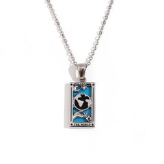 MamacitaSlay Trendy Waterproof Stainless Steel Pendant Necklace - Silver World