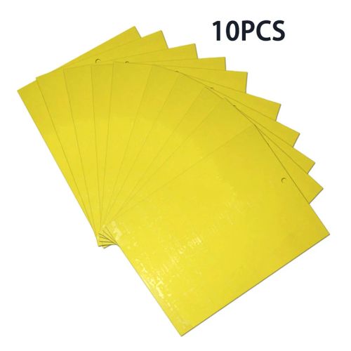 Sticky Insect Board - Powerful Flycatcher for Greenhouse Pest Control - 10Pcs
