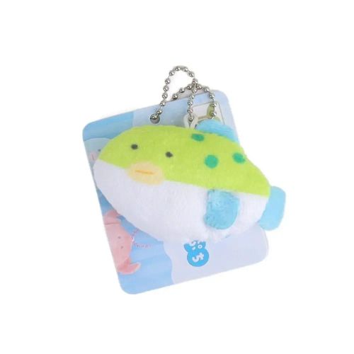 Cute Plush Animal Keychain - Multicoloured Soft Plush Decoration