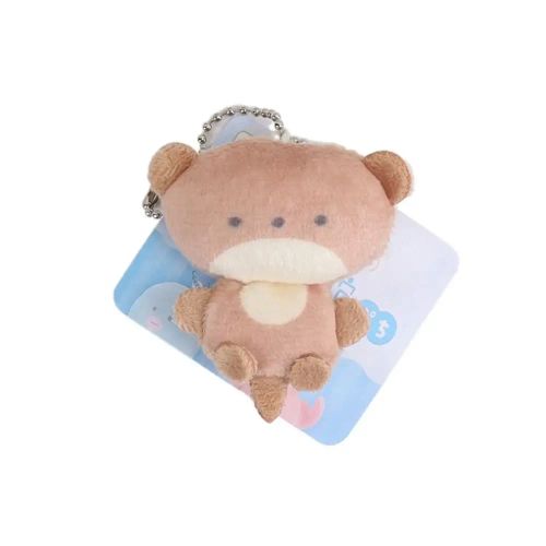 Cute Plush Animal Keychain - Multicoloured Soft Plush Decoration - sea otter
