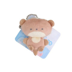 Cute Plush Animal Keychain - Multicoloured Soft Plush Decoration