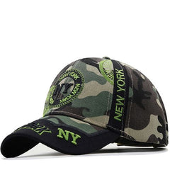 Jiangxihuitian 3D Embroidery Cap - Adjustable Outdoor Baseball Hat