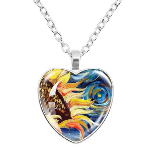 MSCHENGDORIS Heart Pendant Necklace - Trendy Fashion Accessory