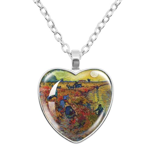 MSCHENGDORIS Heart Pendant Necklace - Trendy Fashion Accessory
