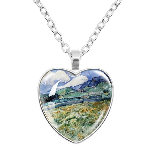 MSCHENGDORIS Heart Pendant Necklace - Trendy Fashion Accessory
