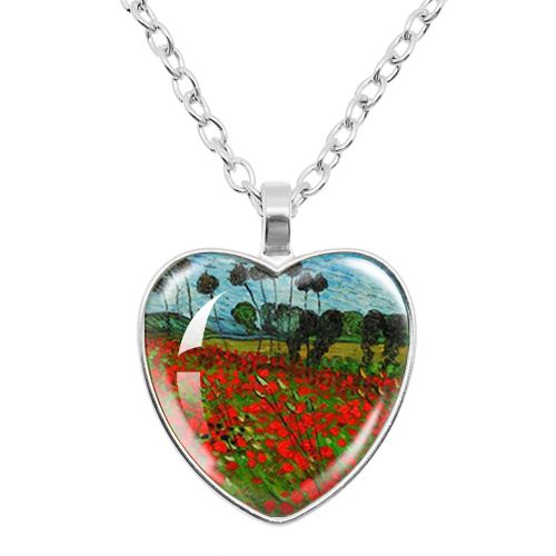 MSCHENGDORIS Heart Pendant Necklace - Trendy Fashion Accessory