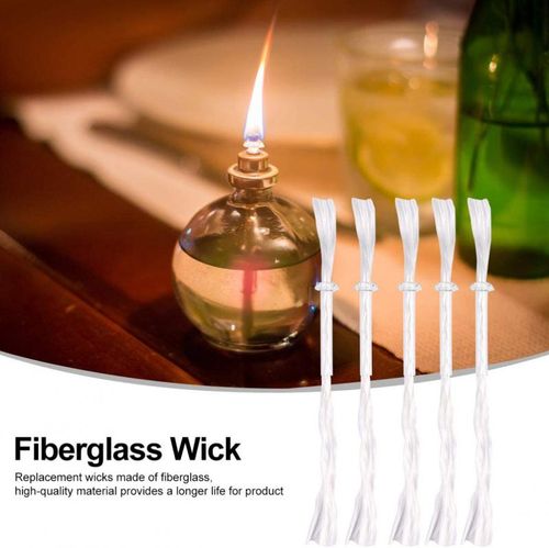 Fiberglass Candle Wicks - Durable Safe and Versatile for DIY Projects