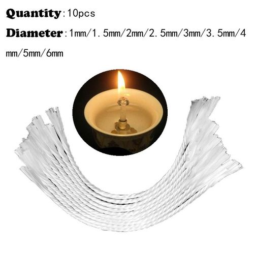 Fiberglass Candle Wicks - Durable Safe and Versatile for DIY Projects