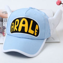Anime Cap with Sweet Angel Wings - Adjustable Cotton Baseball Hat