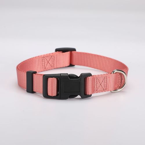 Hoopreety Adjustable Nylon Dog Collar for Safety and Training - Durable Pet Supply