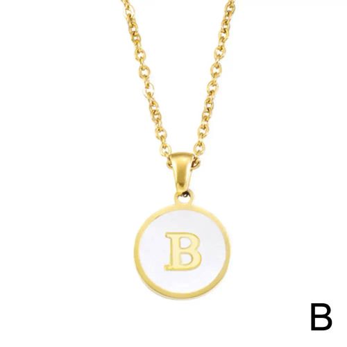 Personalised 26 Letters Pendant Necklace - Elegant Fashion Accessory