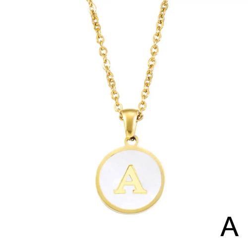 Personalised 26 Letters Pendant Necklace - Elegant Fashion Accessory
