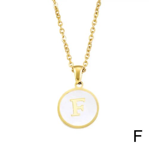 Personalised 26 Letters Pendant Necklace - Elegant Fashion Accessory