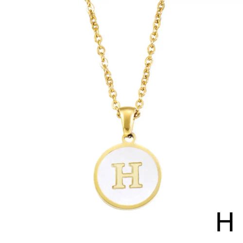 Personalised 26 Letters Pendant Necklace - Elegant Fashion Accessory
