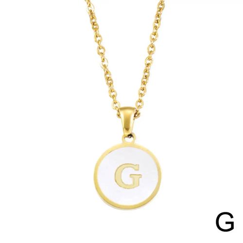 Personalised 26 Letters Pendant Necklace - Elegant Fashion Accessory