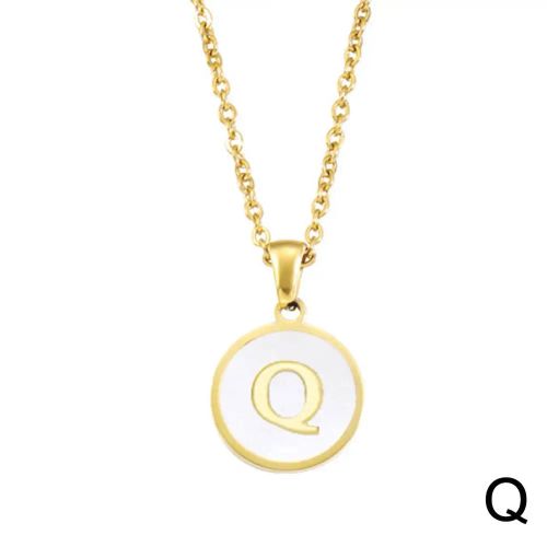 Personalised 26 Letters Pendant Necklace - Elegant Fashion Accessory