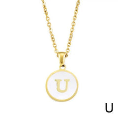 Personalised 26 Letters Pendant Necklace - Elegant Fashion Accessory