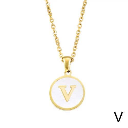 Personalised 26 Letters Pendant Necklace - Elegant Fashion Accessory