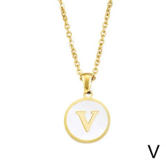 Personalised 26 Letters Pendant Necklace - Elegant Fashion Accessory